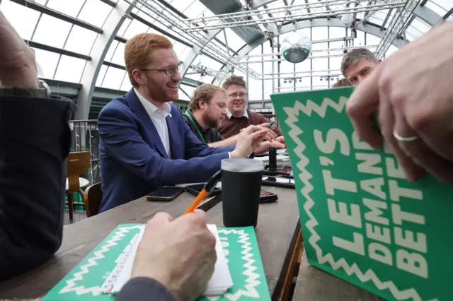 Scottish Green Party co-leader Ross Greer
