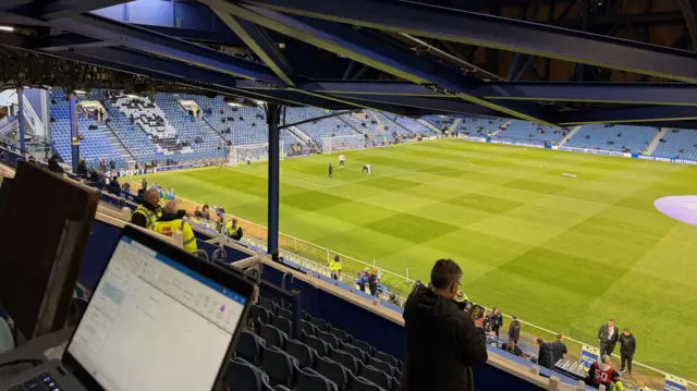 General view of Fratton Park