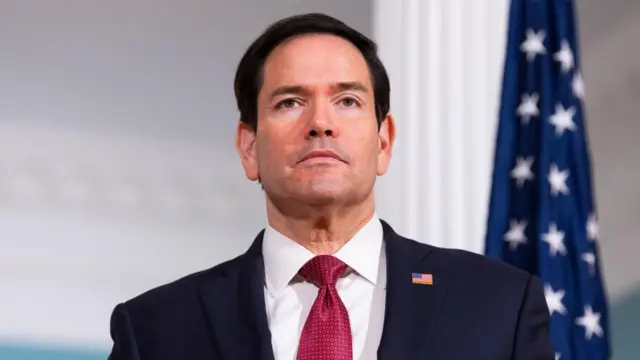 U.S. Secretary of State Marco Rubio at the State Department in Washington, D.C., U.S., April 7, 2026