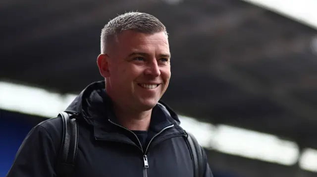 Bolton boss steven Schumacher all smiles ahead of kick-off