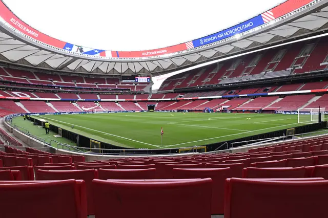 Metropolitano Stadium general view