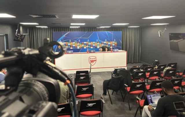 Arsenal's press room