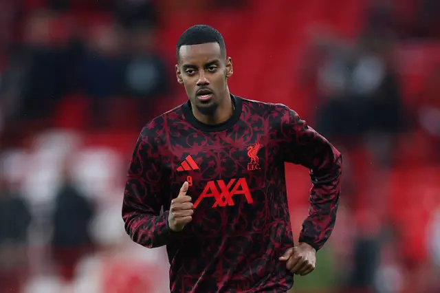 Alexander Isak of Liverpool