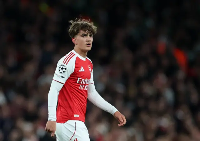 Arsenal's Max Dowman