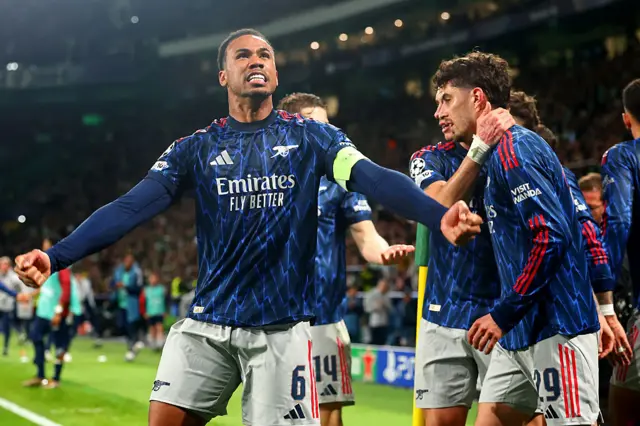 Arsenal celebrate