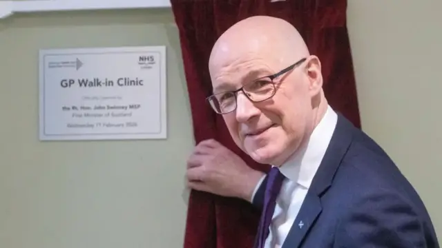 First Minister John Swinney says the clinics will ensure people get the care they need at a time that works for them