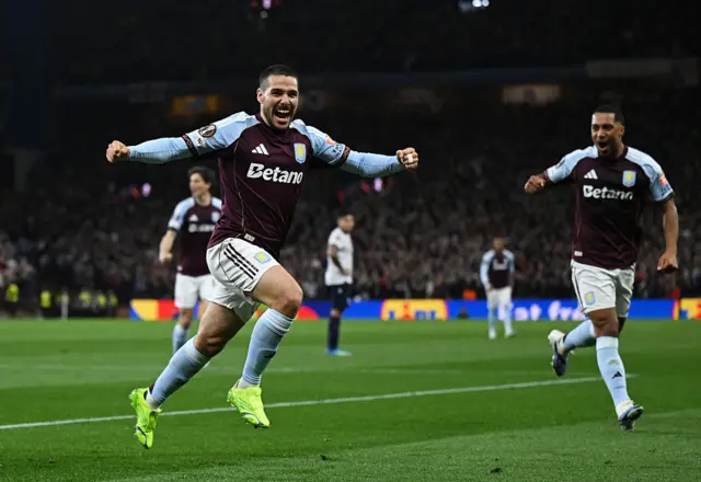 Aston Villa 1-0 Bologna (4-1 agg)