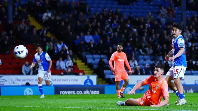 Ryoya Morishita gives Blackburn Rovers the lead over Coventry