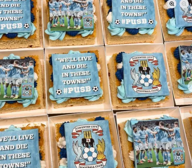Coventry City cakes