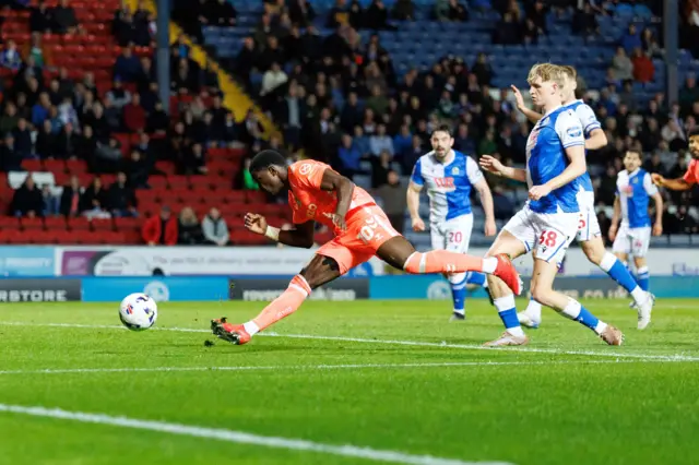 Coventry's Ephron Mason-Clark fails to get on the end of a cross