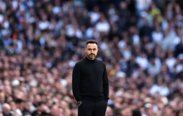 Roberto De Zerbi, Manager of Tottenham Hotspur