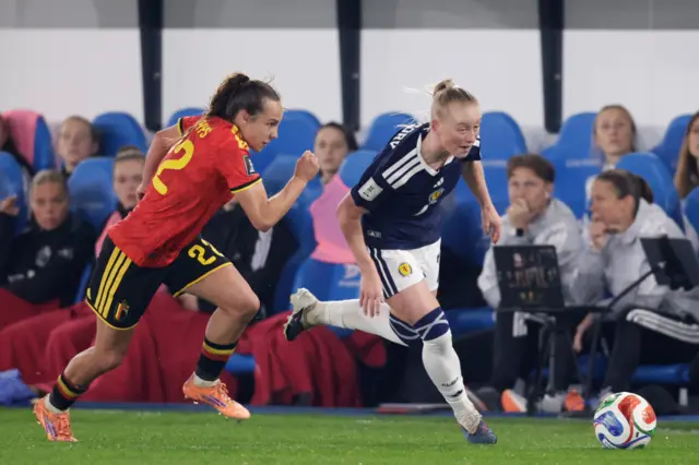 Belgium v Scotland