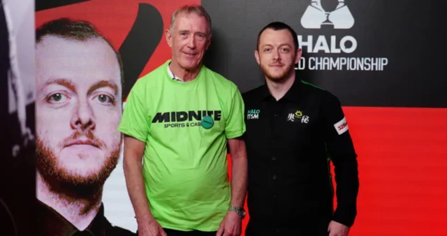 Brian Nicholls with Mark Allen