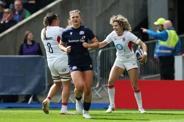 Ellie Kildunne celebrates
