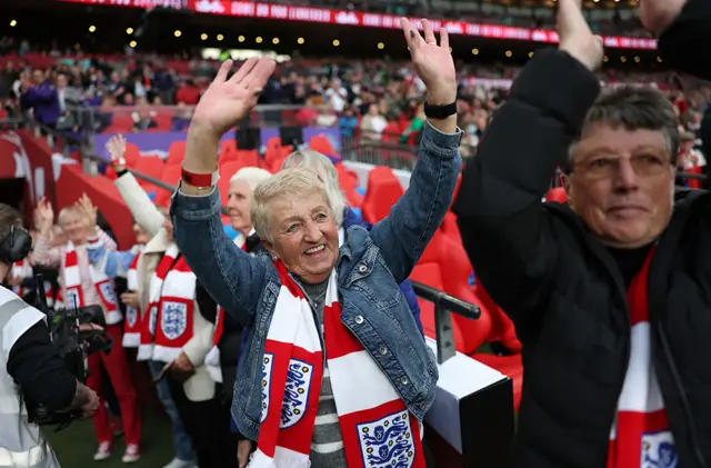 Former Lionesses were honoured at Wembley before England's 1-0 win over Spain on Tuesday
