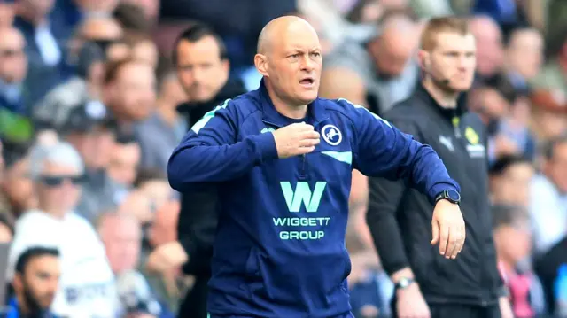 Millwall manager Alex Neil