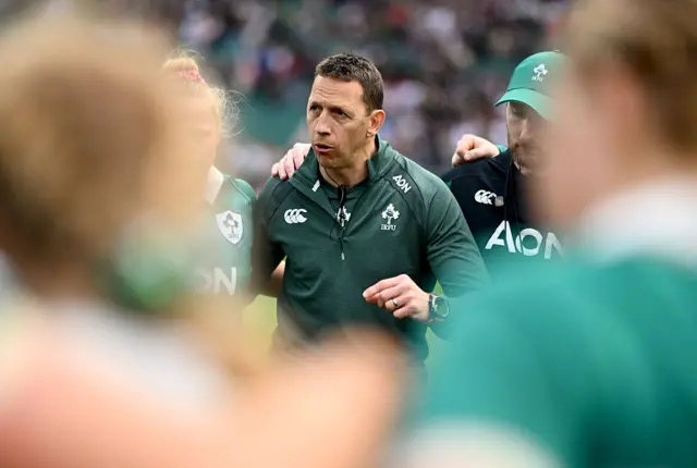 Ireland head coach Scott Bemand