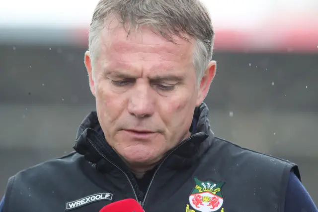 Wrexham Manager Phil Parkinson