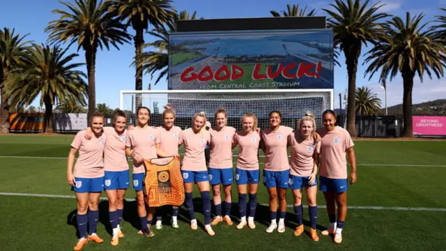 England women training at Central Coast Stadium