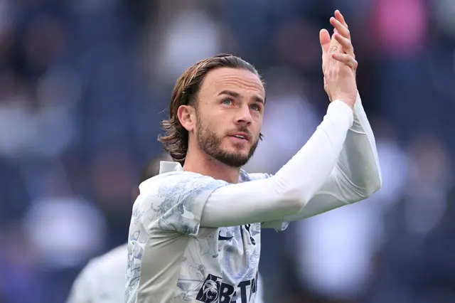 James Maddison of Tottenham Hotspur