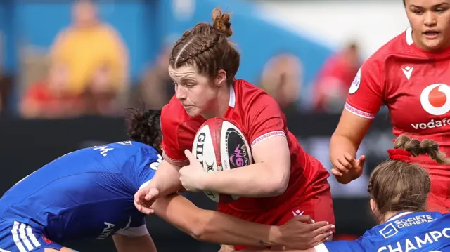 Wales captain Kate Williams