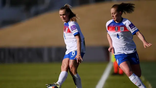 Georgia Stanway on the ball
