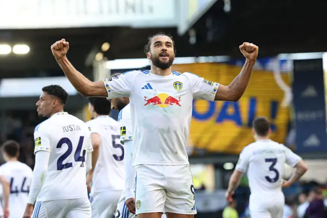 Dominic Calvert-Lewin celebrates