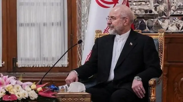 Iranian Parliament Speaker Mohammad Bagher Ghalibaf