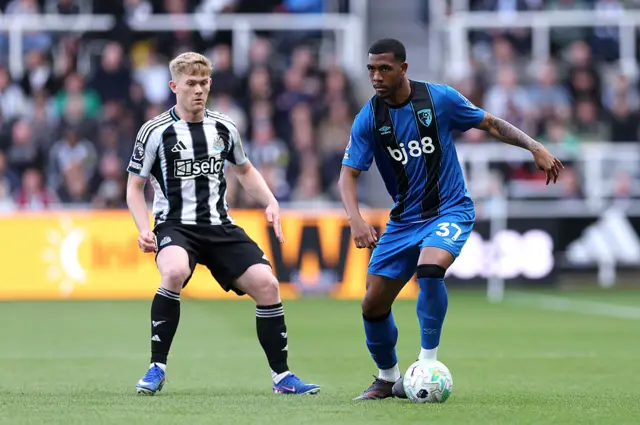 Lewis Hall of Newcastle United