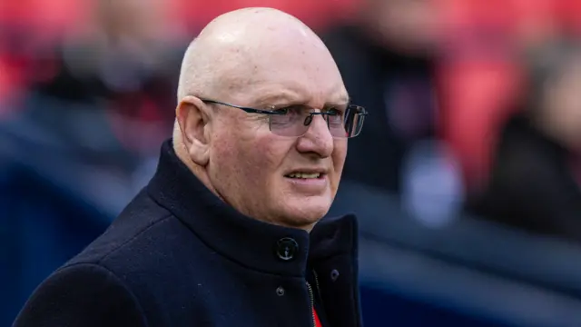 Falkirk manager John McGlynn