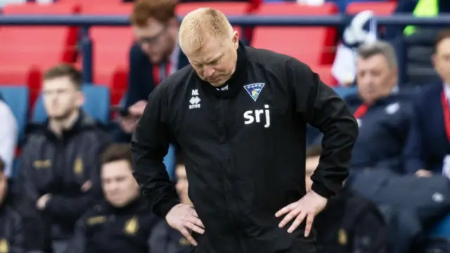 Dunfermline Athletic manager Neil Lennon