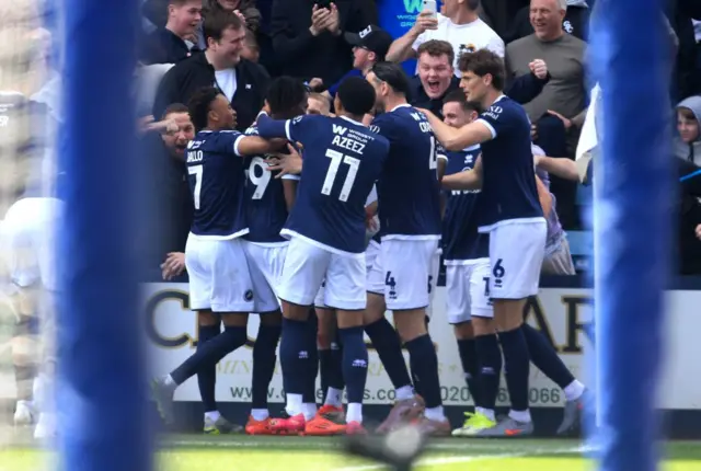 Millwall celebrate