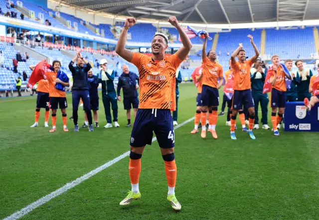 Cardiff players celebrate