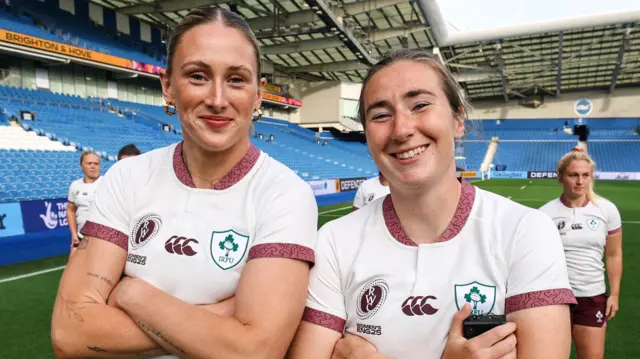 Anna McGann and Eve Higgins