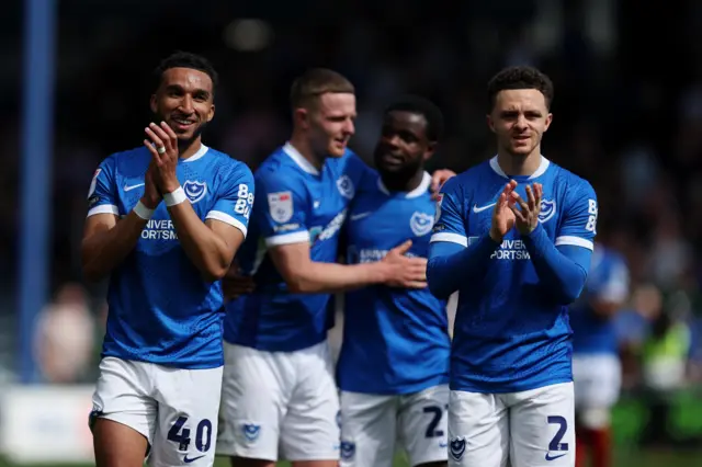 Pompey celebrate