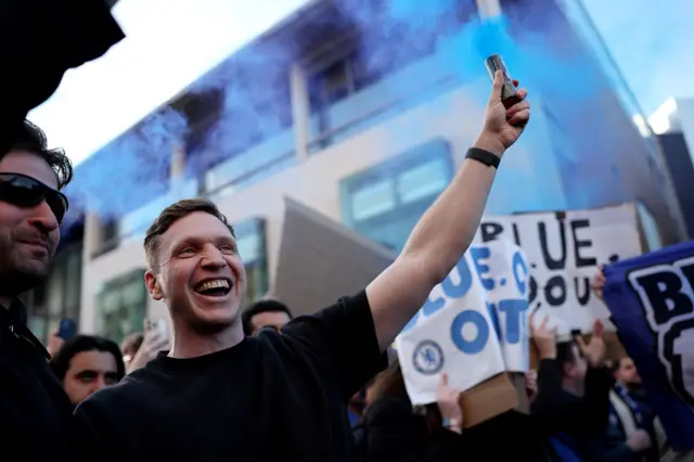 Chelsea protest