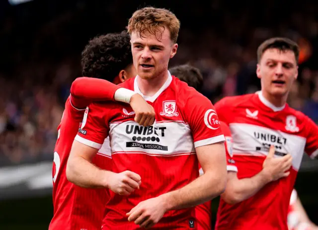 Middlesbrough celebrate