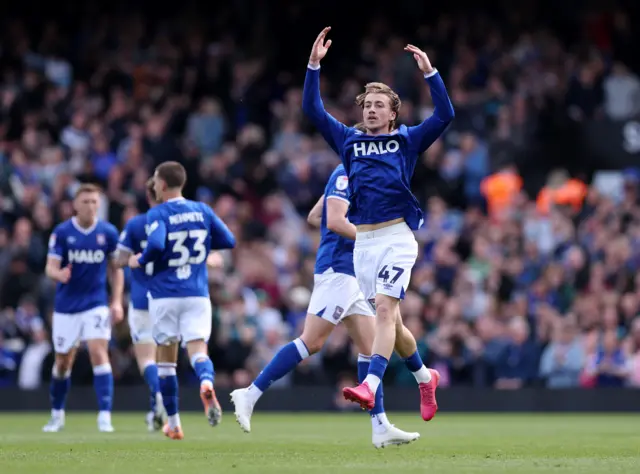 Ipswich celebrate