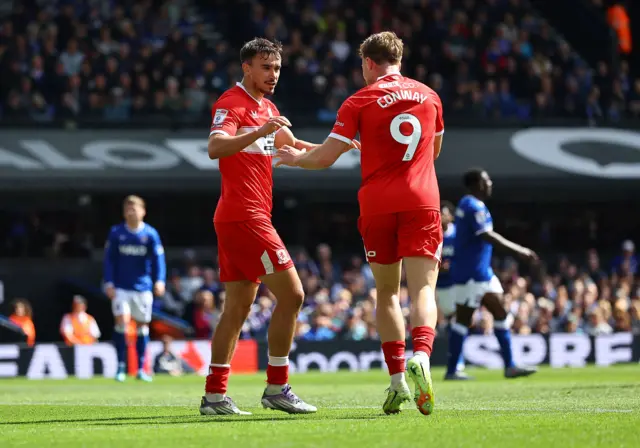 Boro celebrate