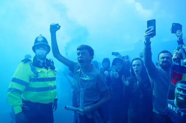 Everton fans