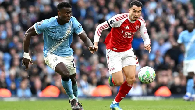 Marc Guehi and Gabriel Martinelli