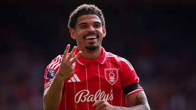 Morgan Gibbs-White celebrates