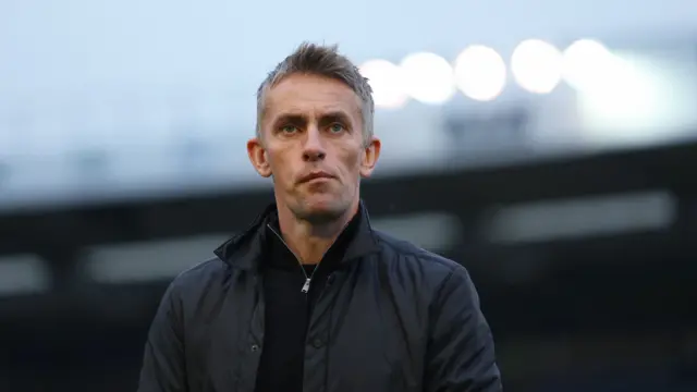 Kieran McKenna looks stern on the Ipswich sideline