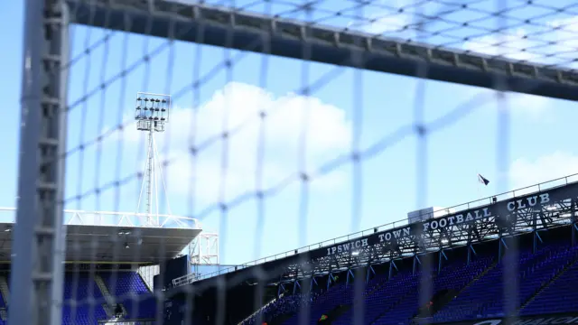 Portman Road ahead of kick-off