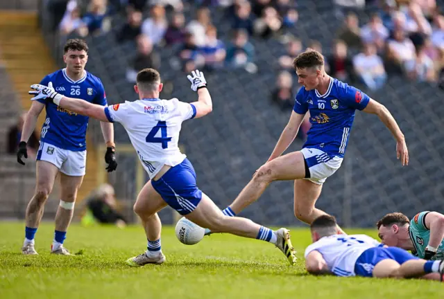 Tiarnan Madden scores a goal for Cavan