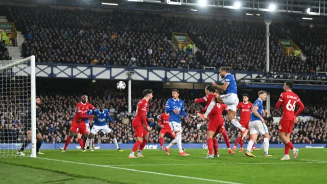Dominic Calvert-Lewin scores for Everton