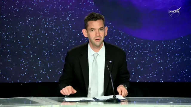 Nasa administrator Jared Isaacman kicks off the press conference