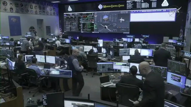 Nasa mission control centre