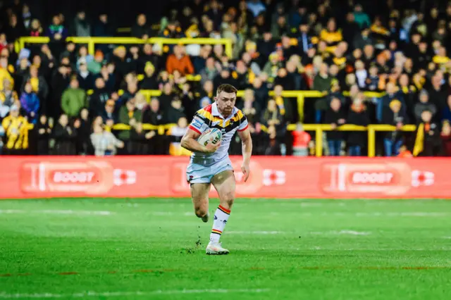 Bradford's Ed Chamberlain in action