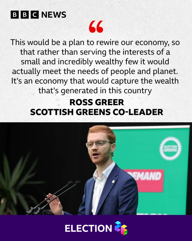 Greens manifesto at a glance